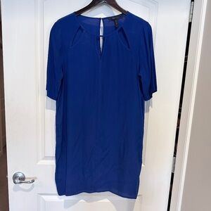 BCBG - cobalt blue tunic dress